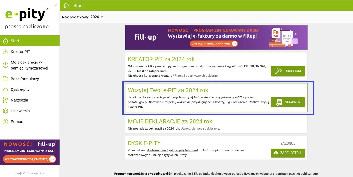 Nowa wersja e-pity do rozliczania podatku za 2011 rok