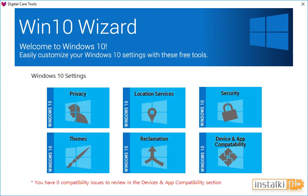 Okladka Win10 Wizard