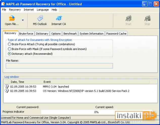 MAPILab Password Recovery for Office