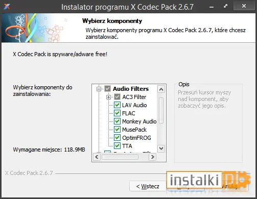 X Codec Pack