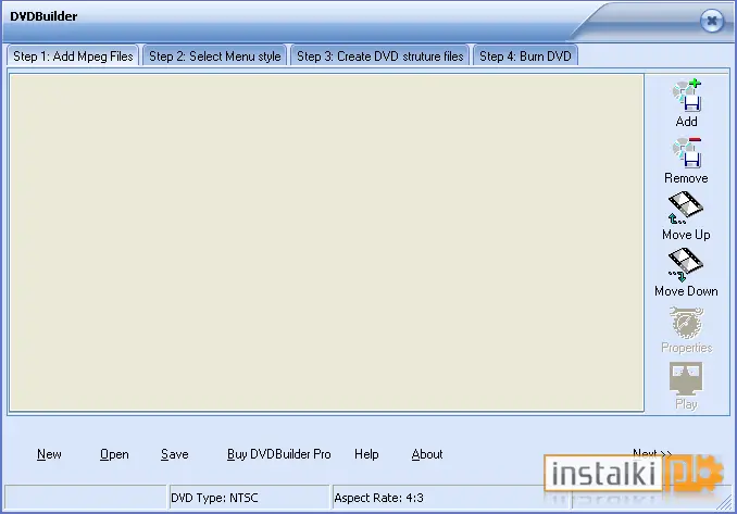 Okladka DVDBuilder