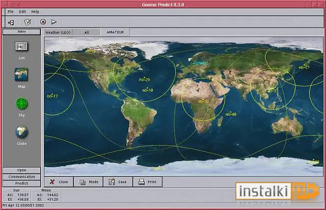 Gpredict 2.2.1 - Linux - download - instalki.pl