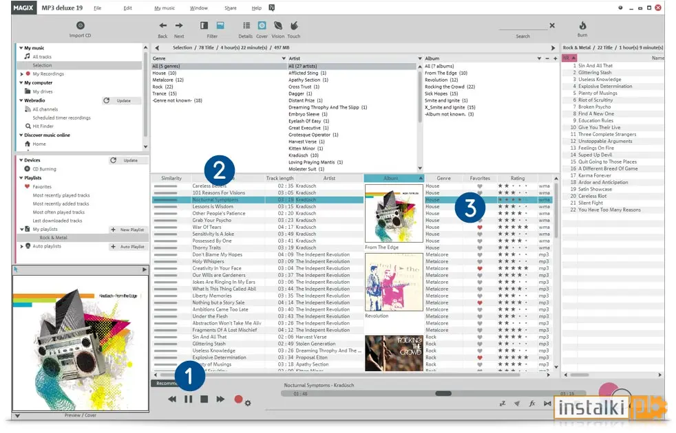 Okladka MAGIX MP3 Deluxe