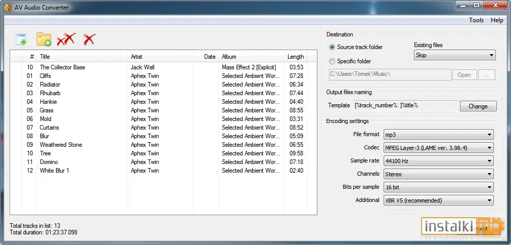 Okladka AV Audio Converter