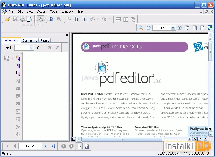 Jaws PDF Editor