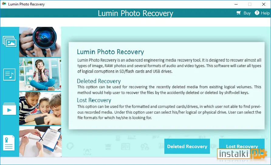 LUMIN Photo Recovery
