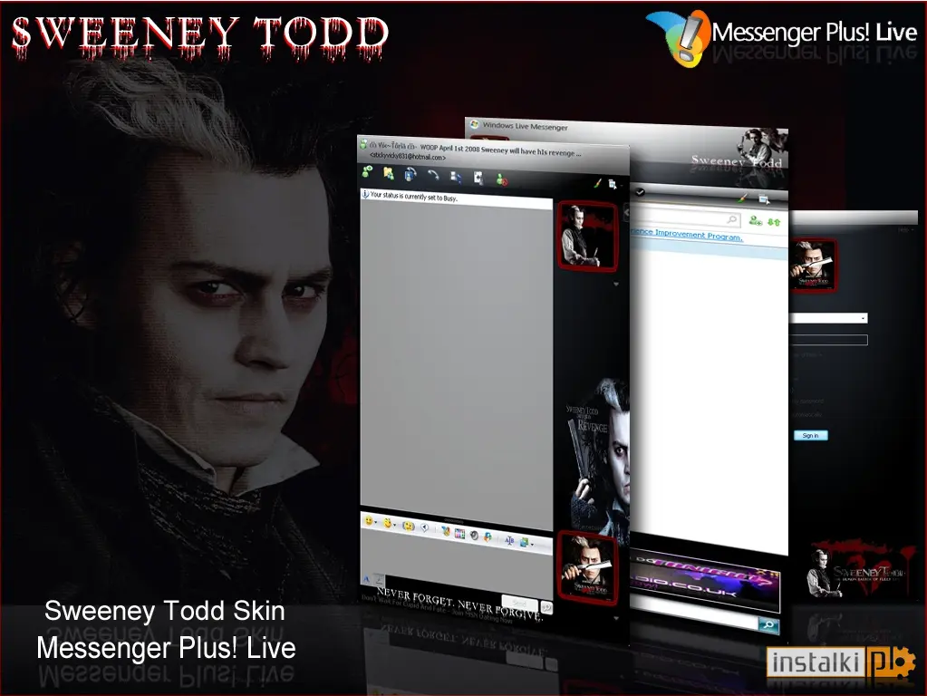 Okladka Messenger Plus! Live