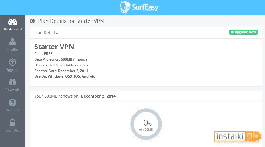 Okladka SurfEasy VPN