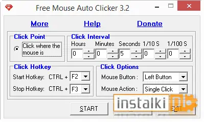 Free Mouse Auto Clicker