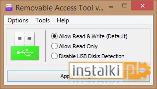 Okladka Removable Access Tool