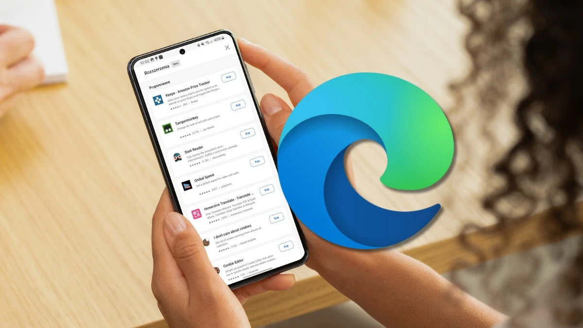 Mobilny Microsoft Edge otrzyma kolejne rozszerzenia. Testy już trwają