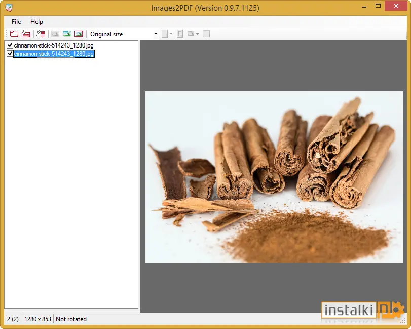 Okladka Images2PDF