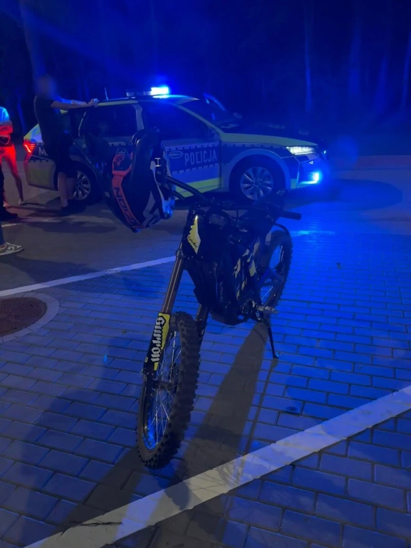 14-latek uciekał elektryczną Yamahą przed policją. Matka dostała 5000 zł mandatu