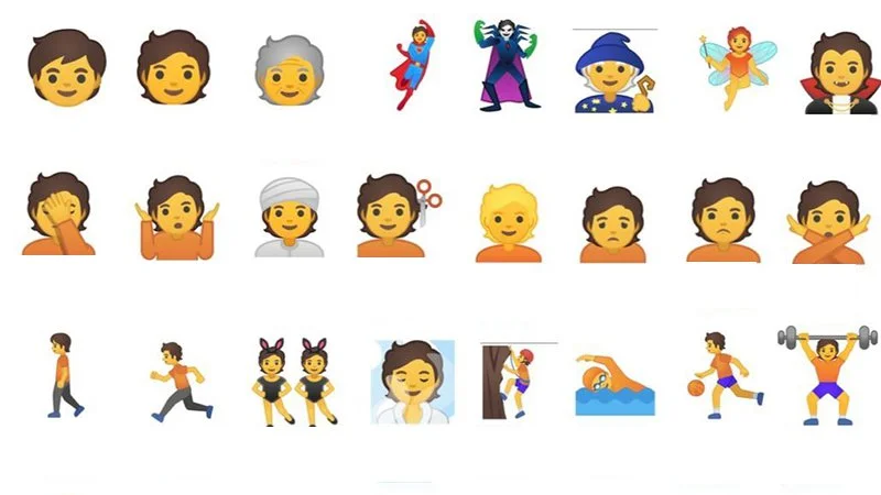 Google stworzyło 50 nowych emoji, które są neutralne płciowo i (chyba) nikogo nie obrażają