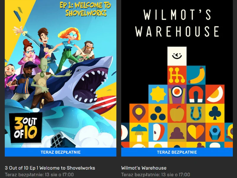 Wilmot’s Warehouse i 3 out of 10, EP 1 za darmo w Epic Games Store