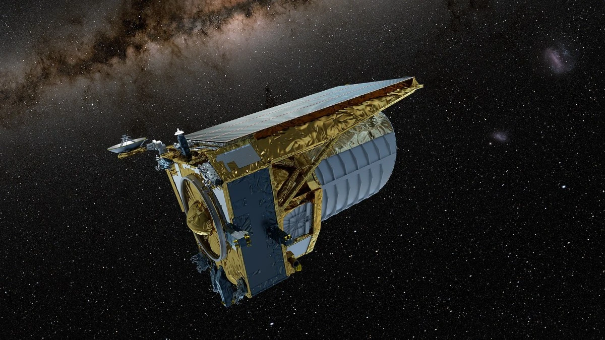 ESA wystrzeliła w kosmos teleskop Euclid. Będzie szukał ciemnej materii i energii