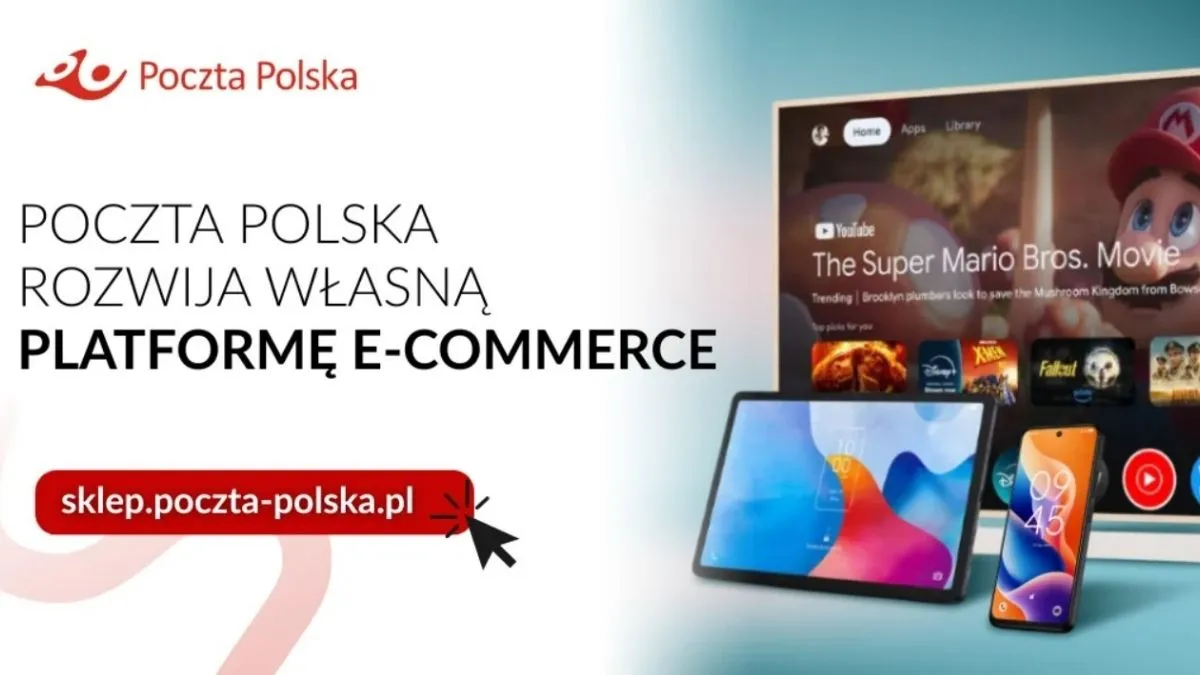 Poczta Polska rozwija swój e-sklep. W ofercie już nie tylko znaczki, ale też elektronika, AGD i produkty smart home