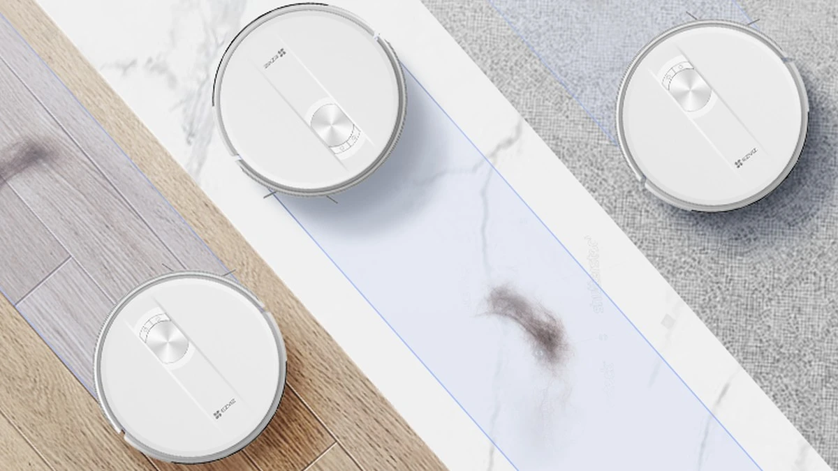 EZVIZ RC3 i RC3 Plus – nowe inteligentne roboty sprzątające już w Polsce