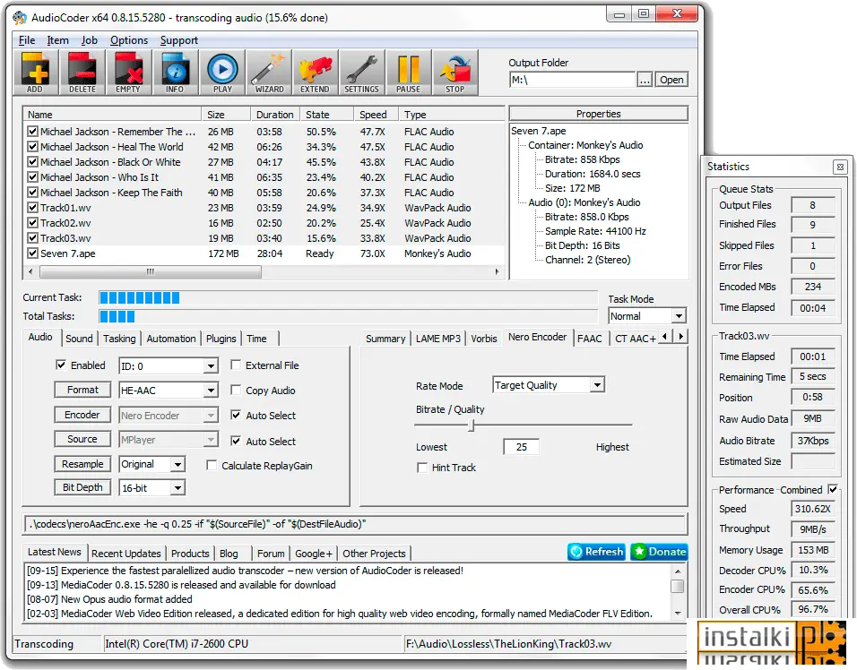 Okladka AudioCoder