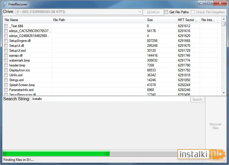 Okladka FreeRecover 1.0 Beta