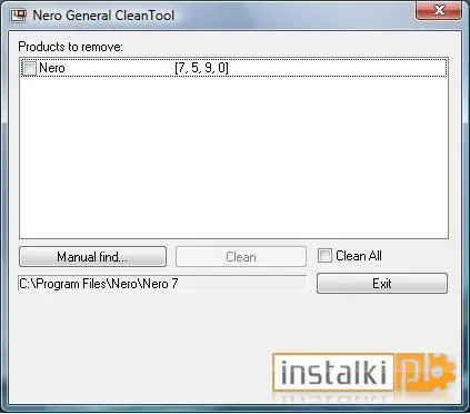 Nero General Clean Tool