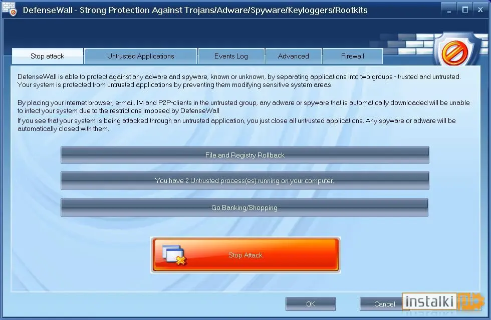 Okladka DefenseWall Personal Firewall