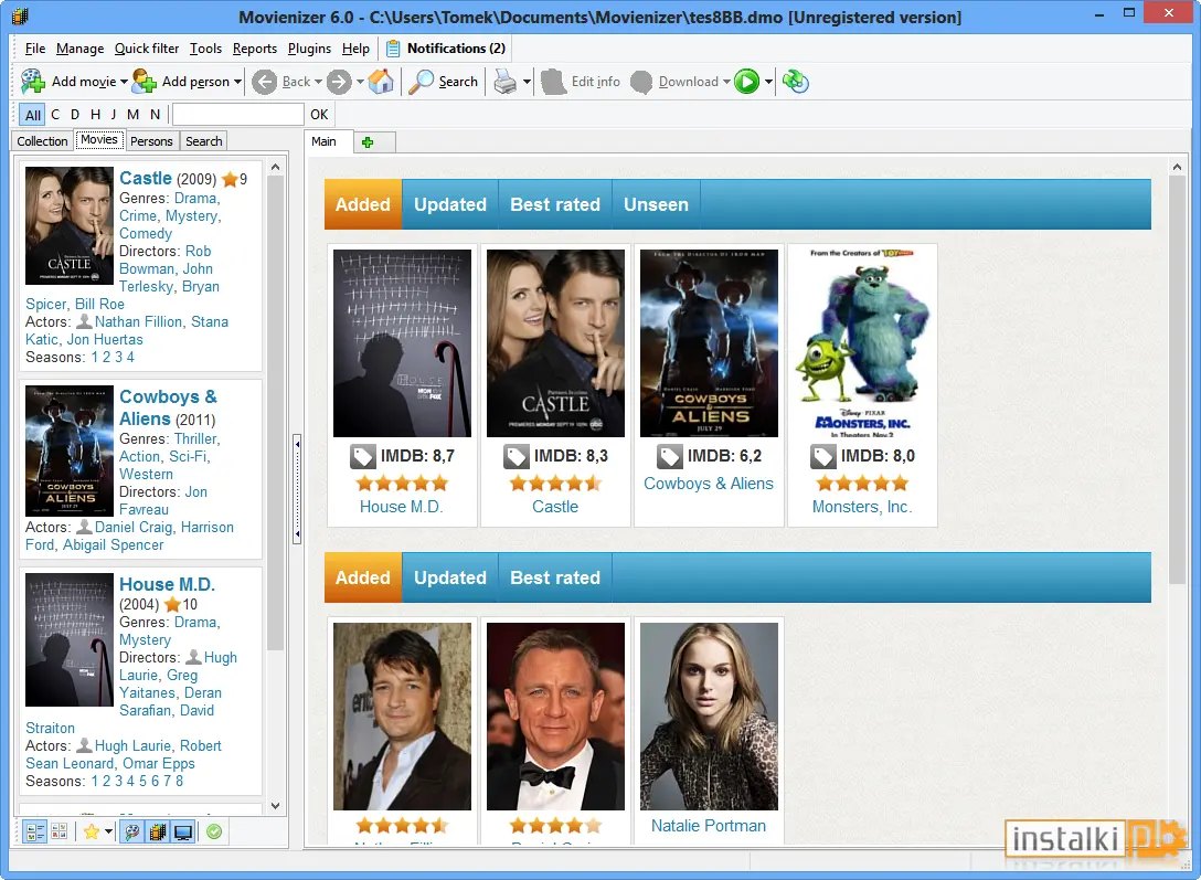 Okladka Movienizer