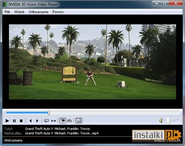 NVIDIA 3D Vision Video Player