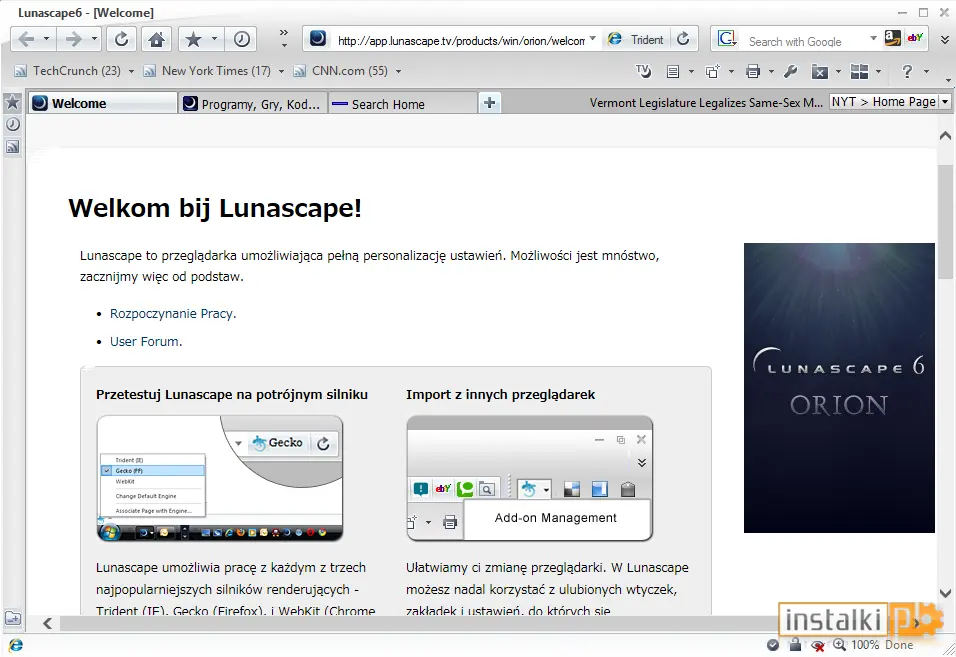 Okladka Lunascape