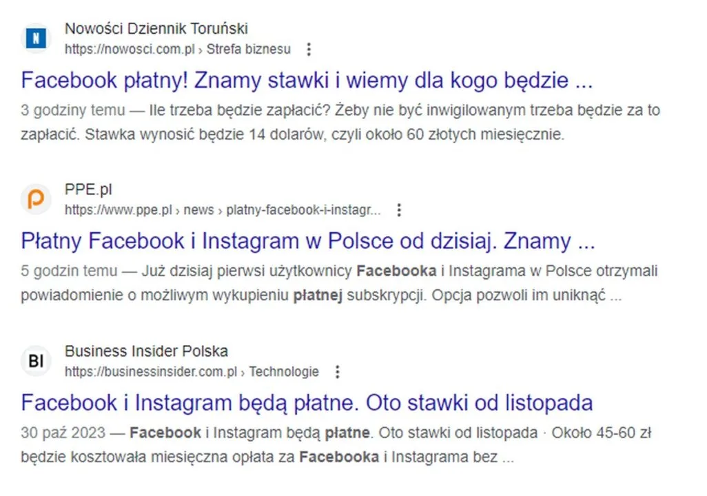 płatny facebook
