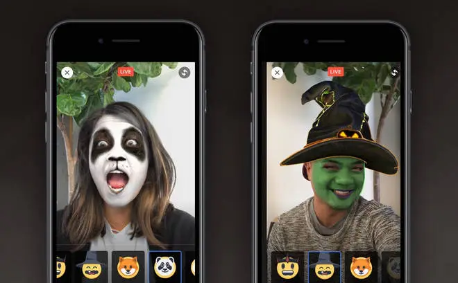 Facebook gotowy na Halloween. Kopiuje kolejne pomysły Snapchata