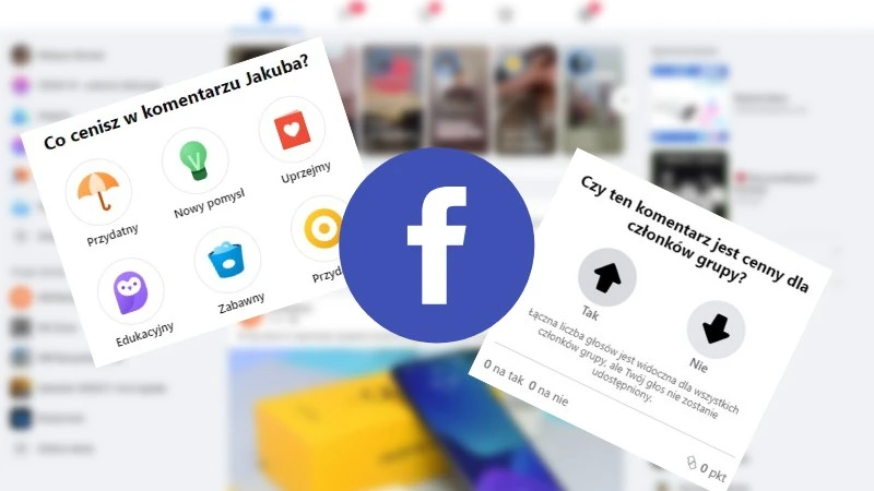 Głosowanie na komentarze na Facebooku już w Polsce. Na czym polega?