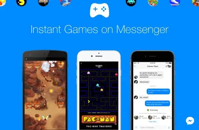 Facebook Messenger otrzymał 17 klasycznych gier