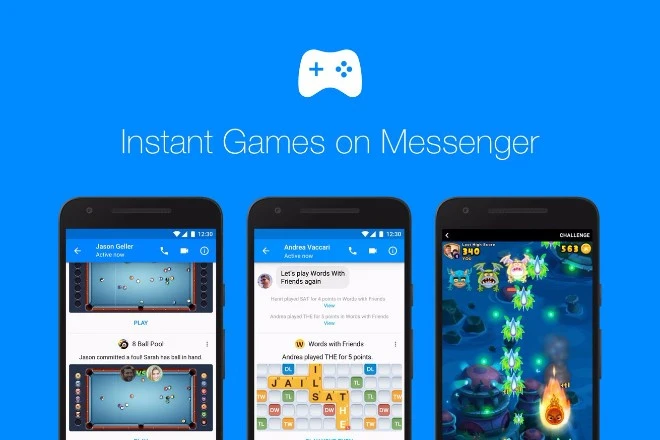 Instant Games trafiają do Facebook Messengera