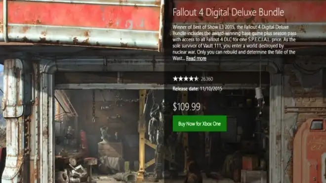Fallout 4 był przez chwilę dostępny za darmo