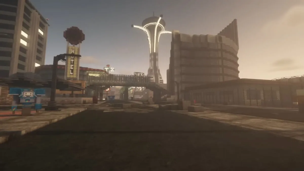 Cała mapa z Fallouta została odtworzona w Minecrafcie