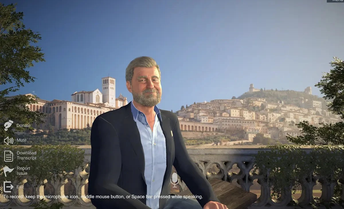 Ksiądz AI father justin