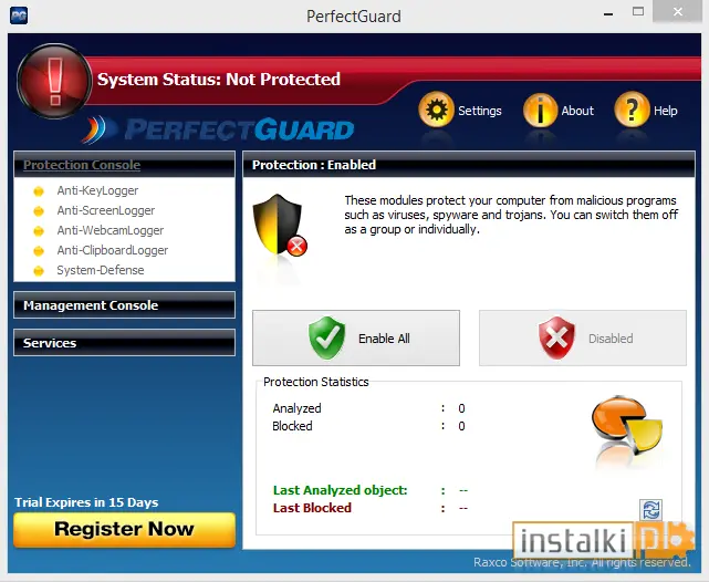 Okladka PerfectGuard AntiLogger