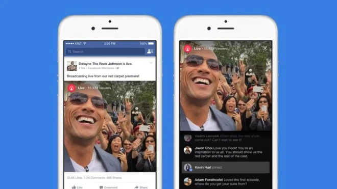 Facebook będzie promować transmisje live w strumieniu wiadomości