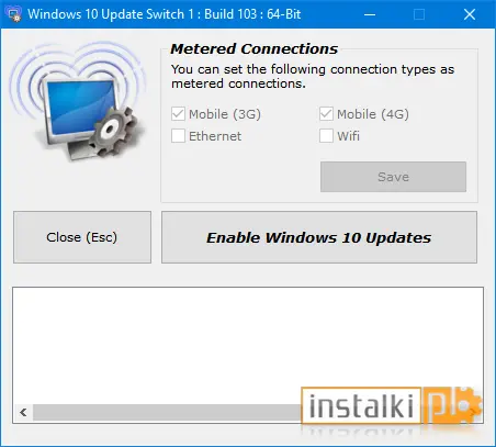 Okladka Windows 10 Update Switch