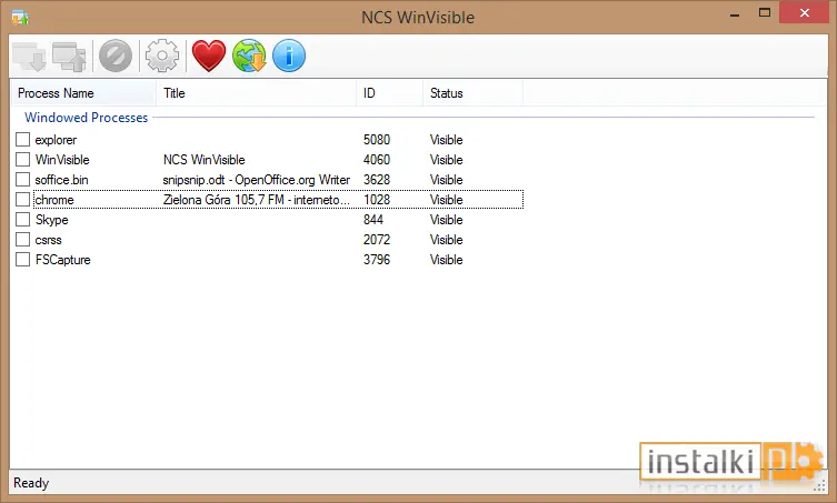 Okladka NCS WinVisible