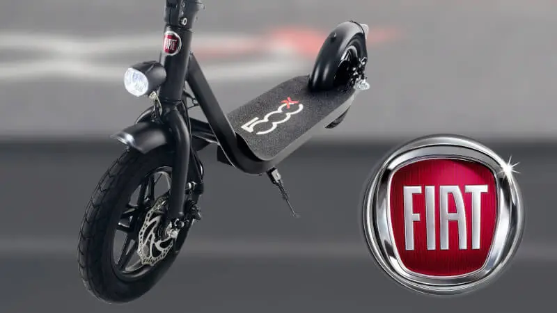 FIAT 500X-F12. Hulajnoga elektryczna z największymi w ofercie firmy 12-calowymi kołami