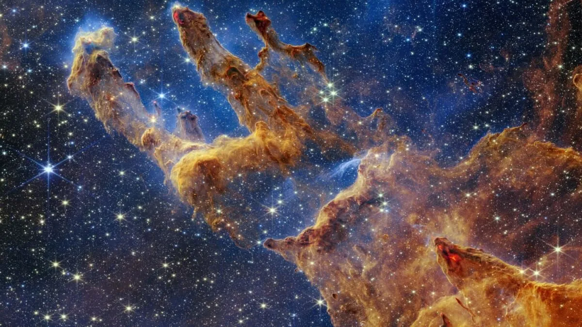 Teleskop Jamesa Webba wykonał niesamowite zdjęcie Filarów Stworzenia