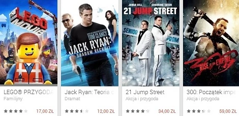 Filmy Google Play już w Polsce!