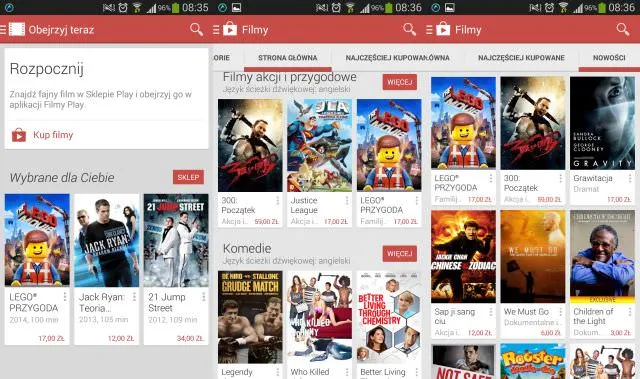 filmy google play android