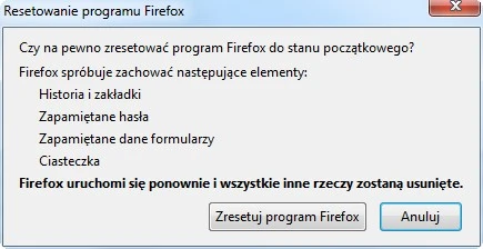 firefox reset 3