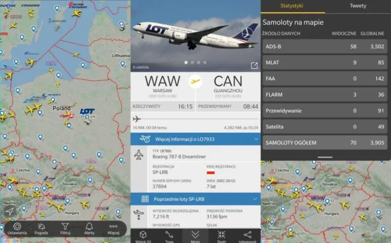 Ulubiona aplikacja planespotterów nareszcie dostępna w języku polskim