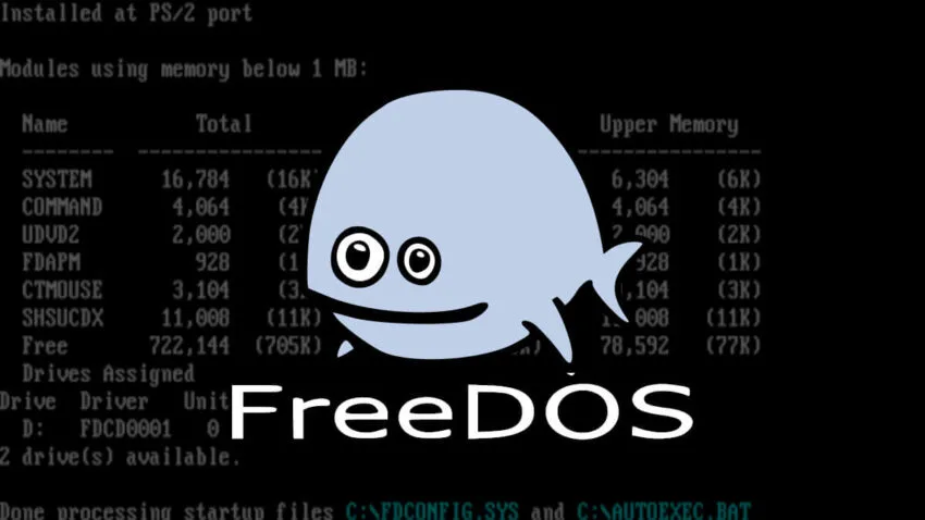 Darmowy system FreeDOS wciąż się rozwija. Nowa wersja FreeDOS 1.3 po 5 latach