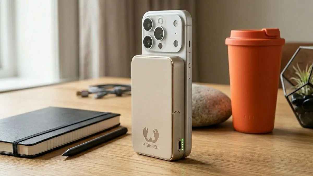 Nowy powerbank od Fresh ‘n Rebel. Pojemny, magnetyczny i kolorowy