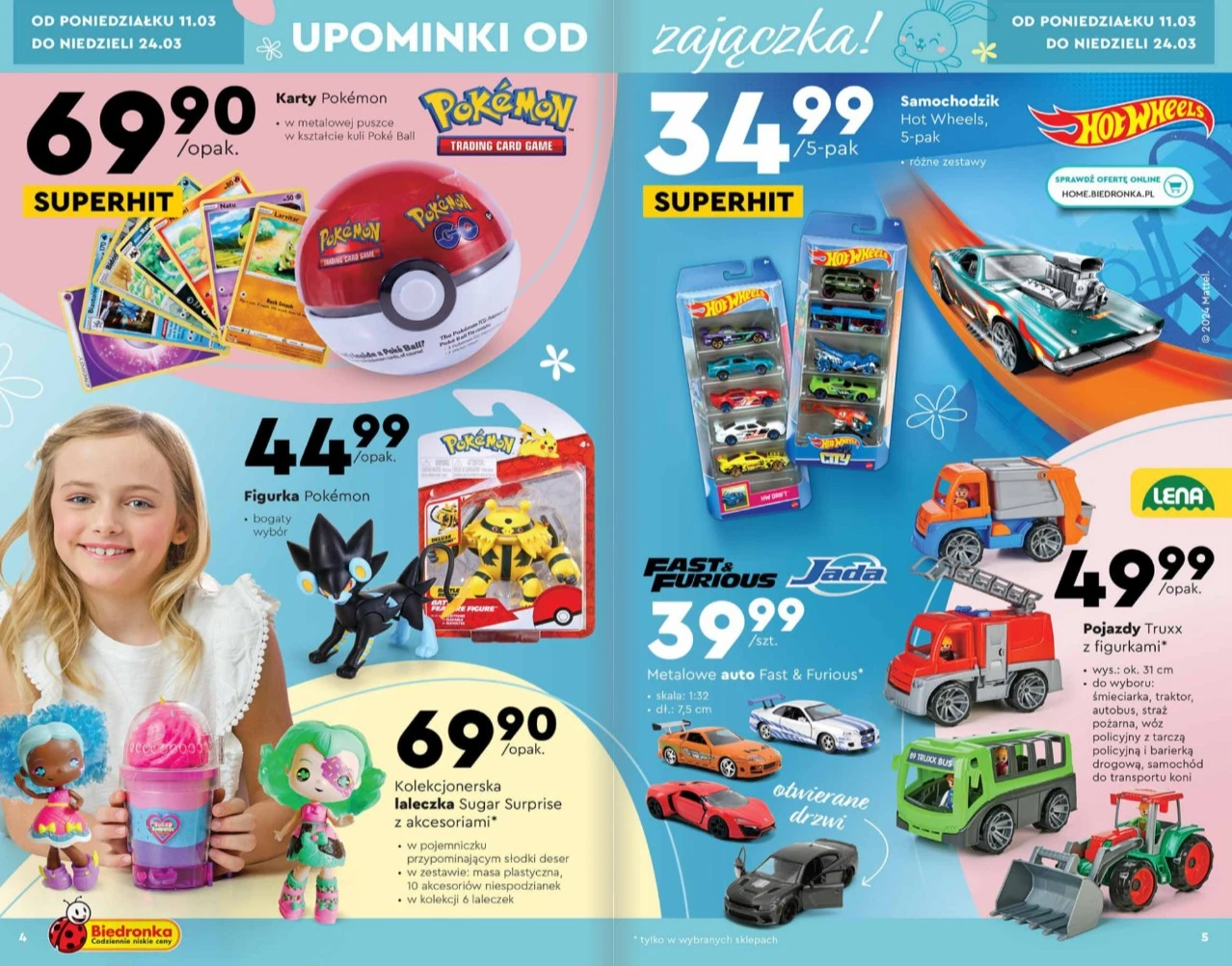 Wyprzedaż w sklepach Biedronka pomysł na prezent wielkanoc